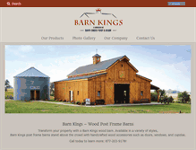 Tablet Screenshot of barnkings.com